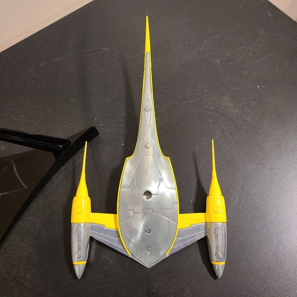 1999 Star Wars Episode 1 Die Cast Naboo Starfighter Model - Picture 6 of 9
